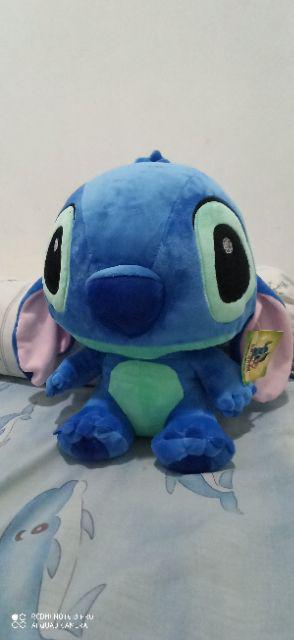 Boneka Stitch Panjang 35cm Bahan Plush Untuk Dekorasi Rumah