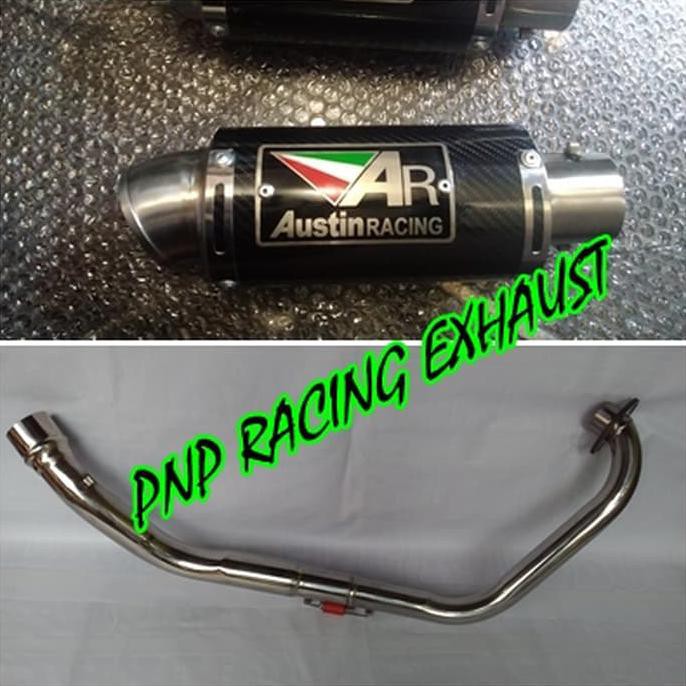 DISKON Knalpot Racing Austin Fullsystem Cb 150 R/Cb150 New Facelift DISKON