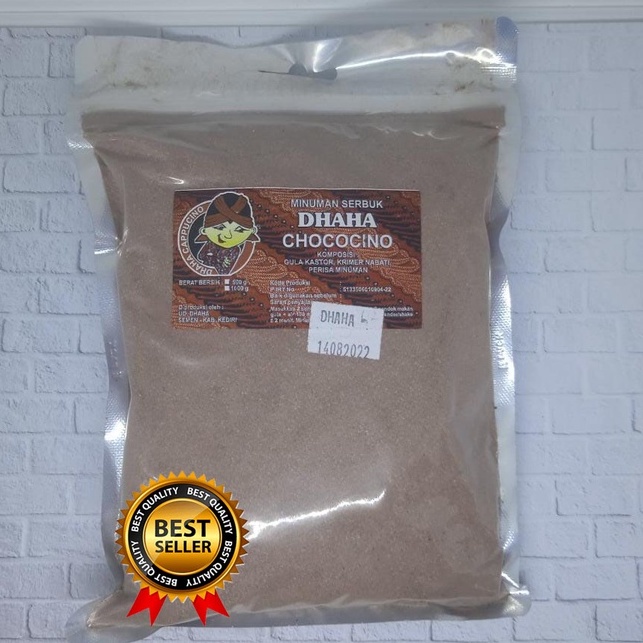 

Bubuk minuman Rasa Chococino DHAHA 500 gr / DHAHA Powder drink/ bubuk minuman rasa 500 gr