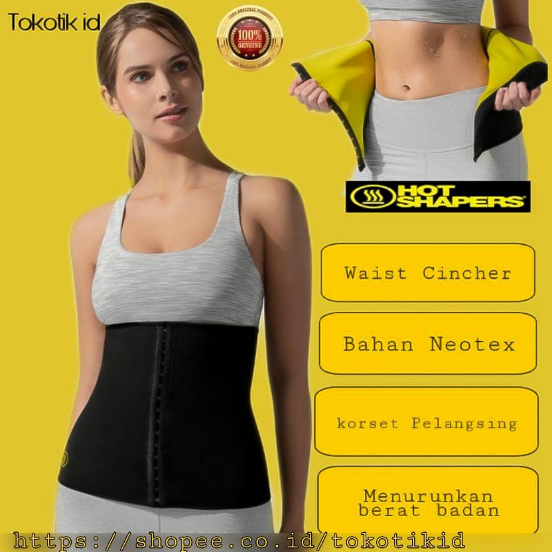 Korset perut hot shapers cincher pelangsing pengecil perut buncit wanita