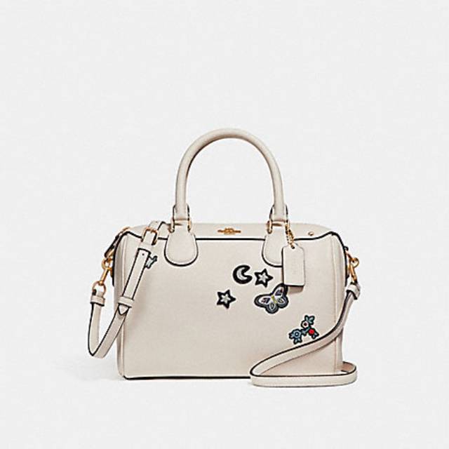 Tas Coach Mini Bennet Chalk Embroidery