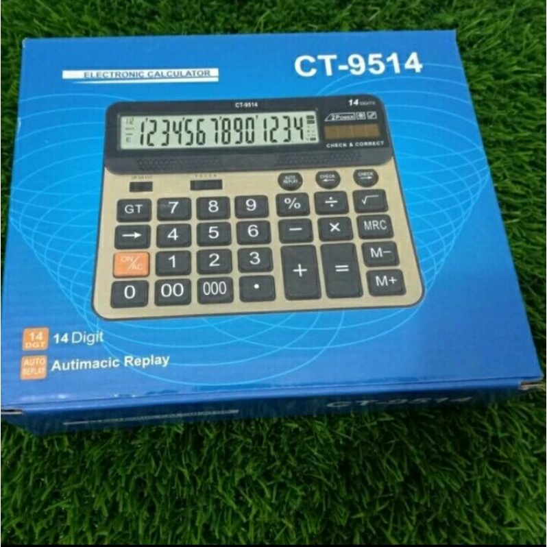 Terbaru Kalkulator Citizen CT-9514 Kalkulator Dagang 14Digit//Kalkulator Multifungsi