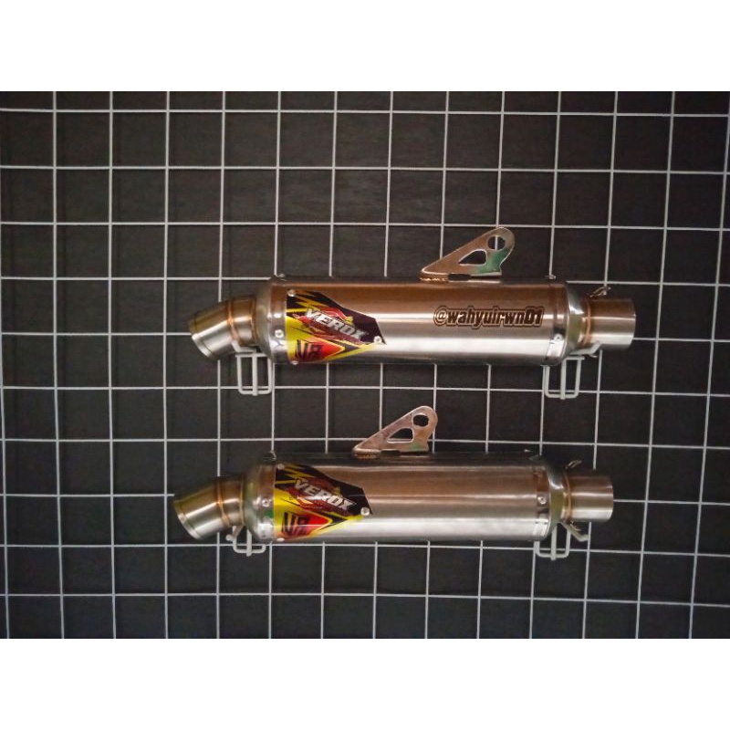 (PROMO) KNALPOT RACING ORIGINAL VEROX VR5SS FULLSYSTEEM FOR ALL MATIC  NOT BLACK DEVIL BEST3 R9 WRX 