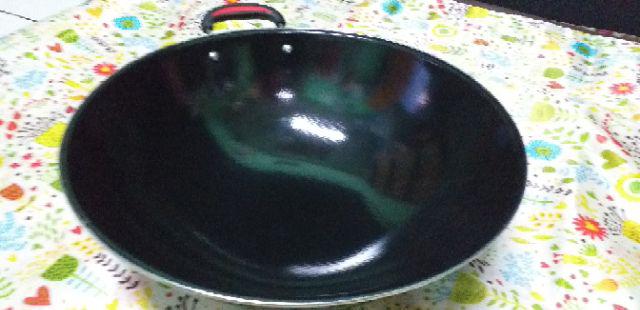 Wajan Enamel Kuping Warna Hitam Uk 34inch