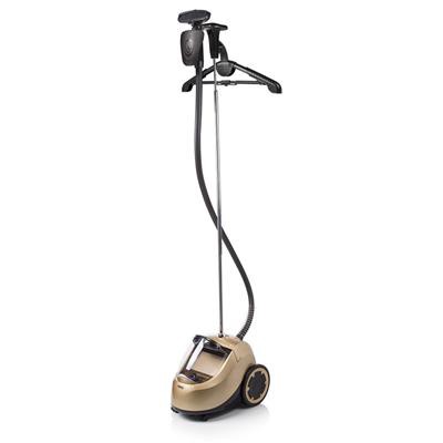 PRINCESS 332832 Pembersih Uap Vertical Steamer Emas 1800W dengan Kapasitas Air 3L