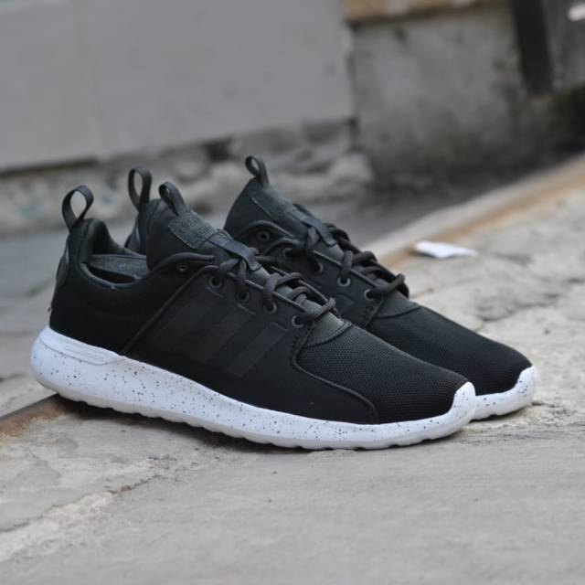  SEPATU  ADIDAS  CLOUDFOAM LITE  RACER  BLACK CARBON ORIGINAL 