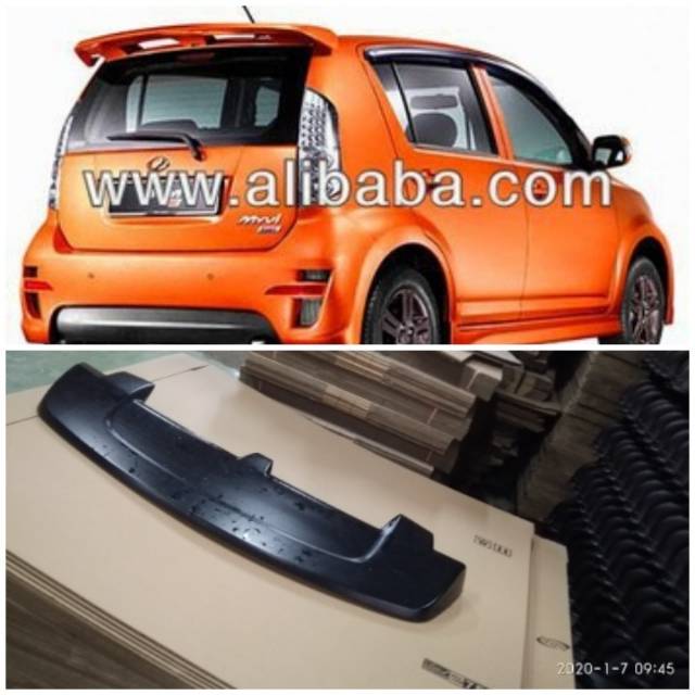 SPOILER DAIHATSU MYVY SIRION BAHAN PLASTIK OROGINAL