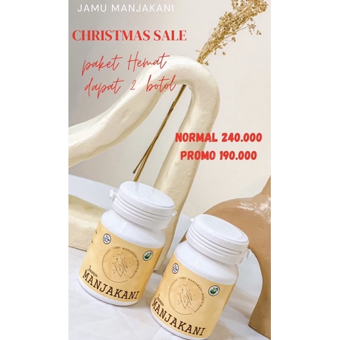 

JAMU MANJAKANI PAKET HEMAT