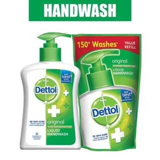 Dettol Sabun Cuci Tangan Dettol Hand wash Pump Original