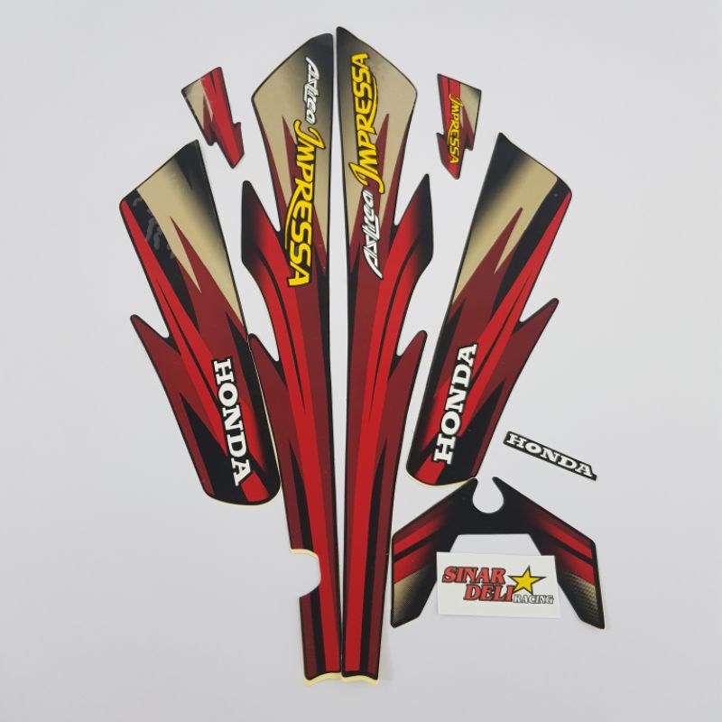 Stiker Striping Astrea impressa