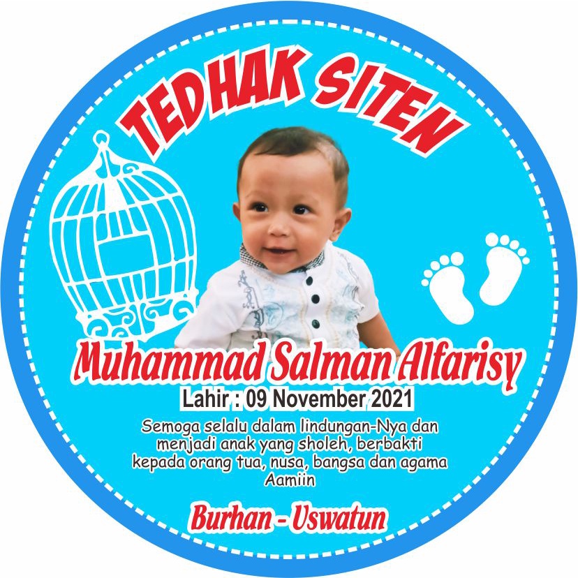 

TEDHAK SITEN STIKER DUNDUNAN TEDAK SITEN GAMBAR CUSTOM