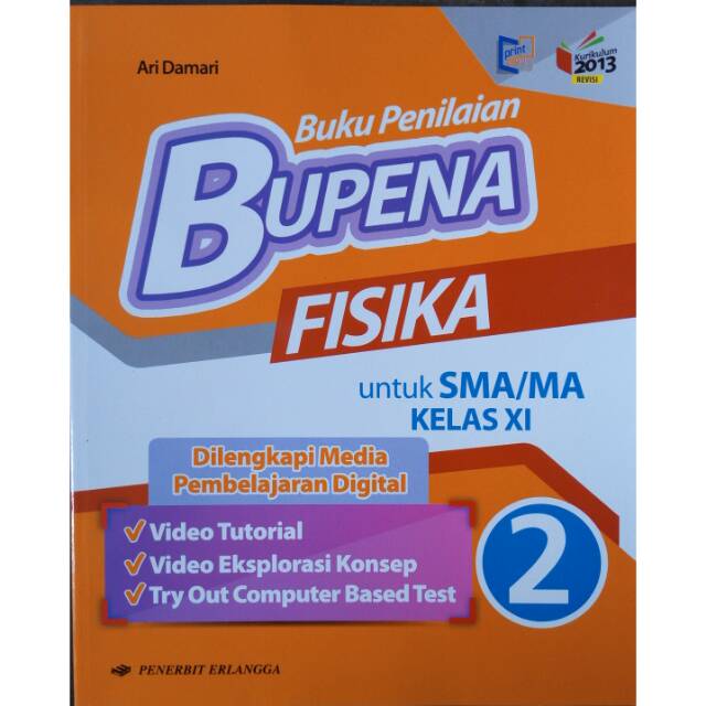 Bupena Buku Penilaian Fisika Sma Kelas 2 Xi Penerbit Erlangga Kurikulum 13 Revisi Terbaru Shopee Indonesia