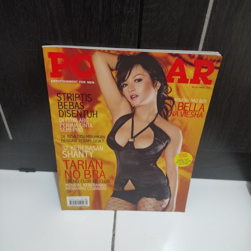 Majalah POPULAR cover Brlla Na Viesha No.242 thn 2008