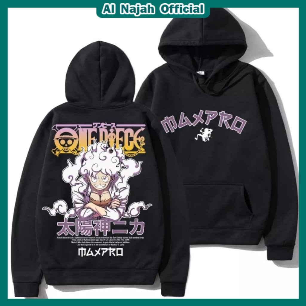 Maxpro OnePice_Sweater Hoodie Pria Dewasa Anme Onepice Bahan Tebal - Anime Onepice Hoodie Pria Wanita Size M-XXL