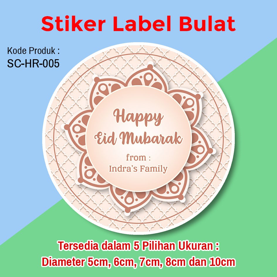 

STIKER LABEL KUE KERING LEBARAN STICKER BINGKISAN HARI RAYA IDUL FITRI