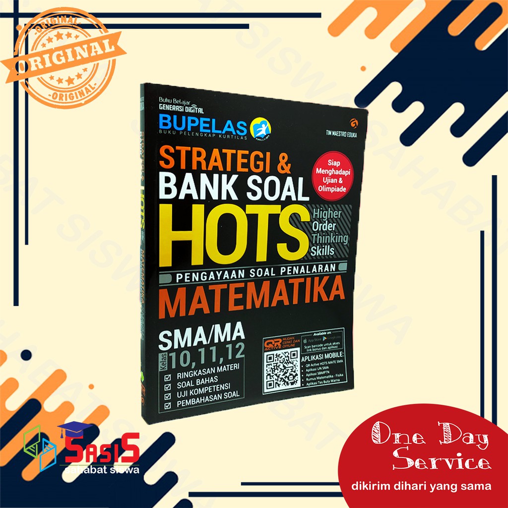 Jual Buku Sma Strategi Bank Soal Hots Matematika Sma Ma 10 11 12 Matematika Sma Buku 4562