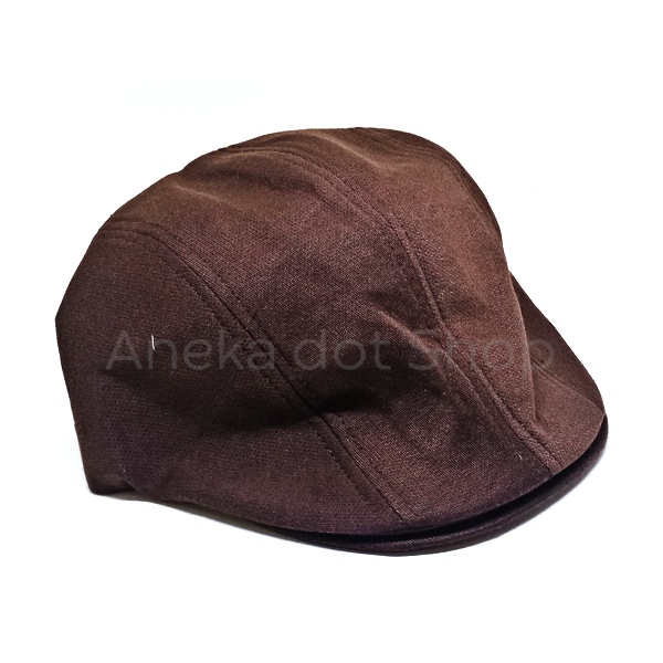 Topi Newsboy Vintage Peaky Blinders / Flat Cap / Topi Mafia / Topi Pet