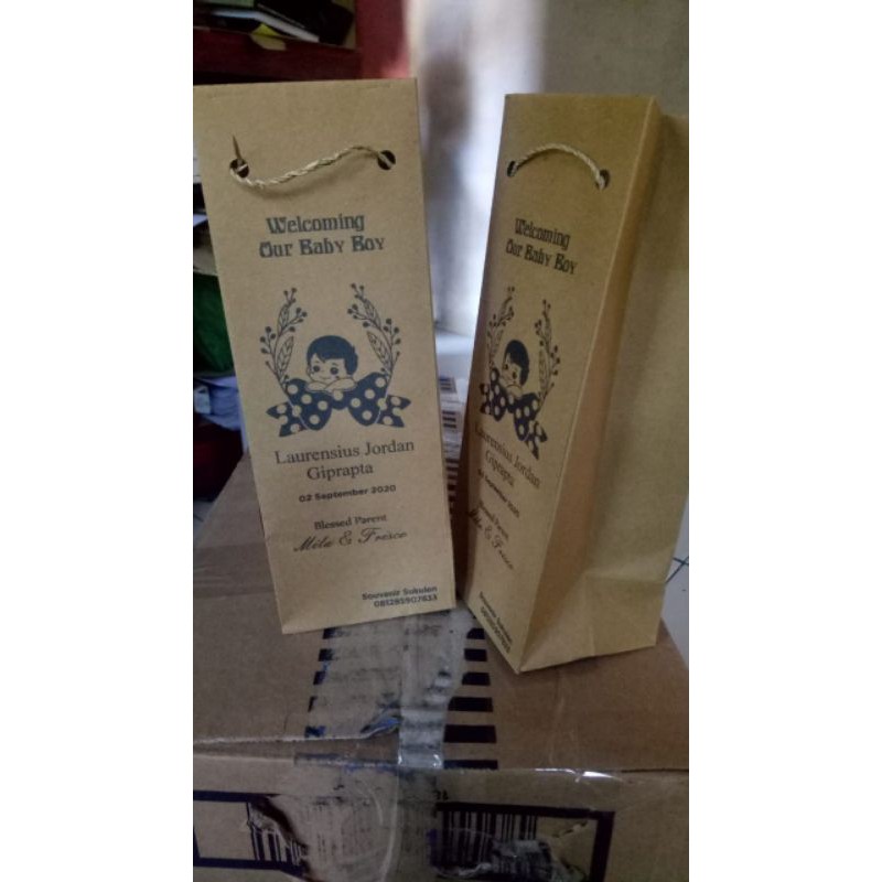 

paperbag Kraft custom/godiebag custom