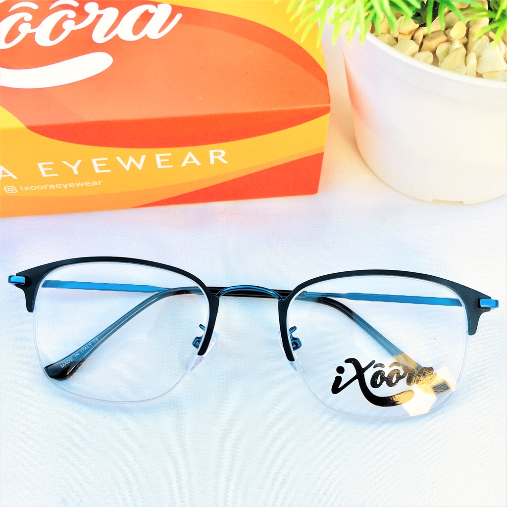 [Best Seller Paket Photocromic] Kacamata Ixoora Jasmin