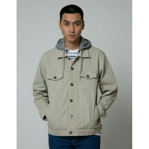 Nevada original hoodie denim jacket deluxe #Preloved