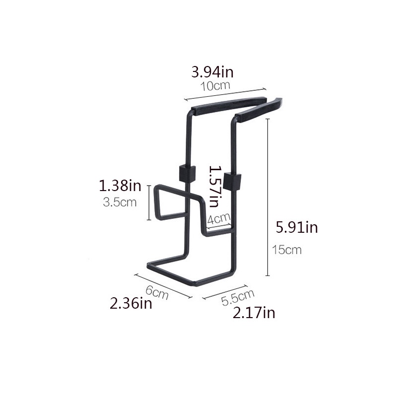 Kain Sikat Dapur Spons Holder Wastafel Organizer Drain Rack Dishcloth Sabun Stand Kamar Mandi Double-layer Drying Storage Shelf