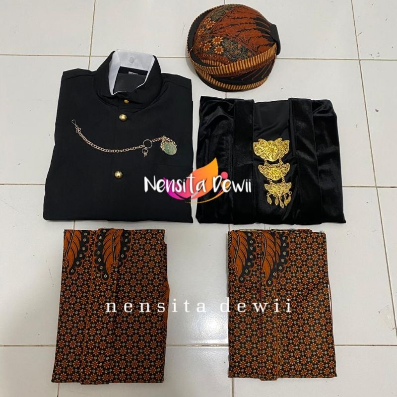 Set Baju Prewed / Baju Adat Jawa - Jogja, Truntum Garuda (kode JPP 02)