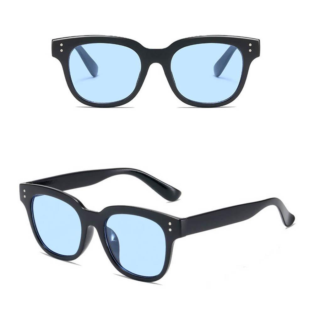 Lily Kacamata Hitam Wanita Korea Candy Color Square Sun Glasses