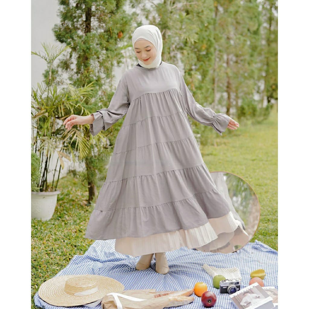 BEFAST - ZFS OOTD Wanita Tunik KAYANA / CEMPAKA RAYON DIAMOND TUNIK / Tunik Kekinian 2021 / Tunik Pesta / Tunik Wanita Muslimah / Tunik Casual / Tunik Foto OOTD / Tunik Polos Formal