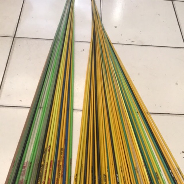 Bahan joran atau jejer fiber lentur kaku