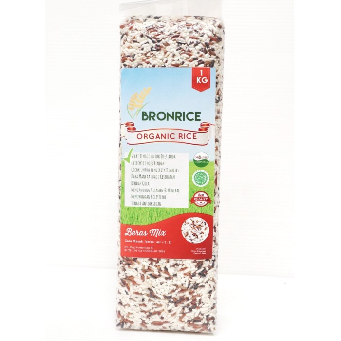 

gr20111r Beras Mix Organik 1Kg - Packing Standar Sv012Ss
