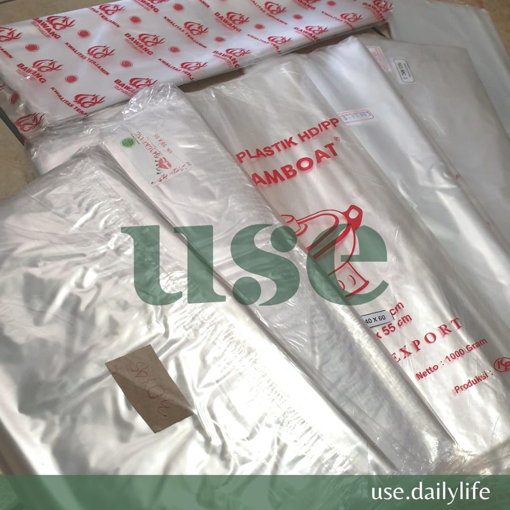 Plastik Kilat / Plastik Kaca / Plastik Laundry