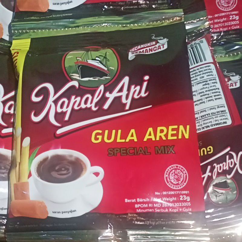 

kapal api spesial mix gula aren isi 10 pcs