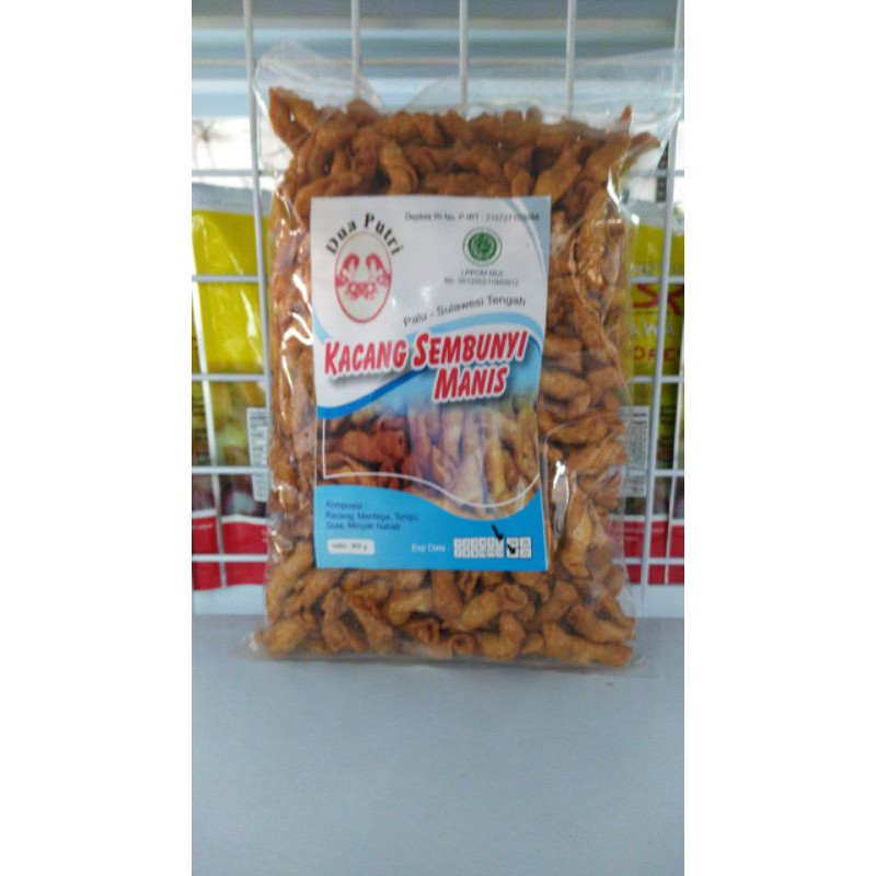 

Cemilan Khas Palu - Kacang Sembunyi Manis - 750gr