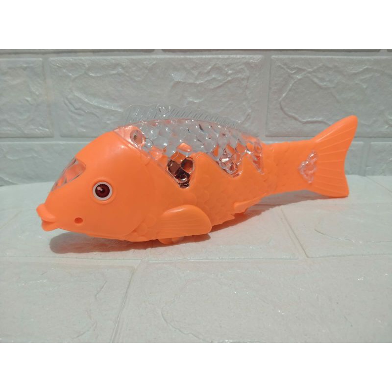 Mainan Bayi Ikan Nyala Mainan Anak Ikan Ada Lampu Dan Bisa Bergerak Shopee Indonesia