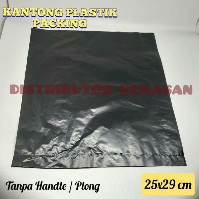 

PACKING 25×29 CM HITAM PLASTIK KRESEK KANTONG PACKING HITAM TEBAL
