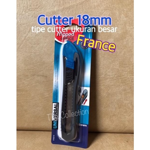 

Premium Product!!! Atk0418Mp Besar Cutter 18Mm Maped 018310 Alat Potong Kertas Pemotong - Paling Diminati