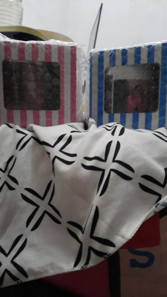 Box Mug Warna Strip / Garis