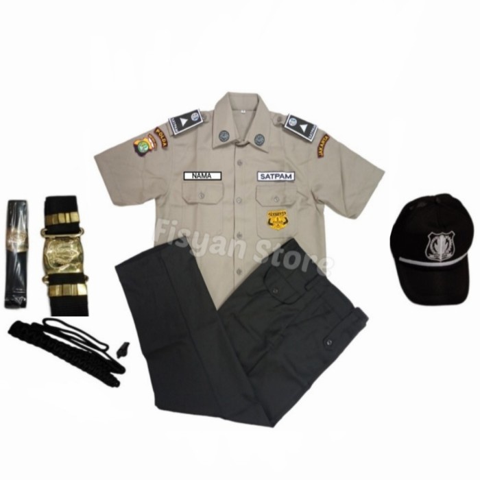 Paket Seragam PDH Satpam GAIA NEO PREMIUM Terbaru