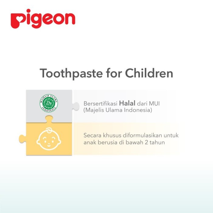 Pigeon Toothpaste Odol Pasta Gigi Bayi Anak 45gr Orange | Stawberry