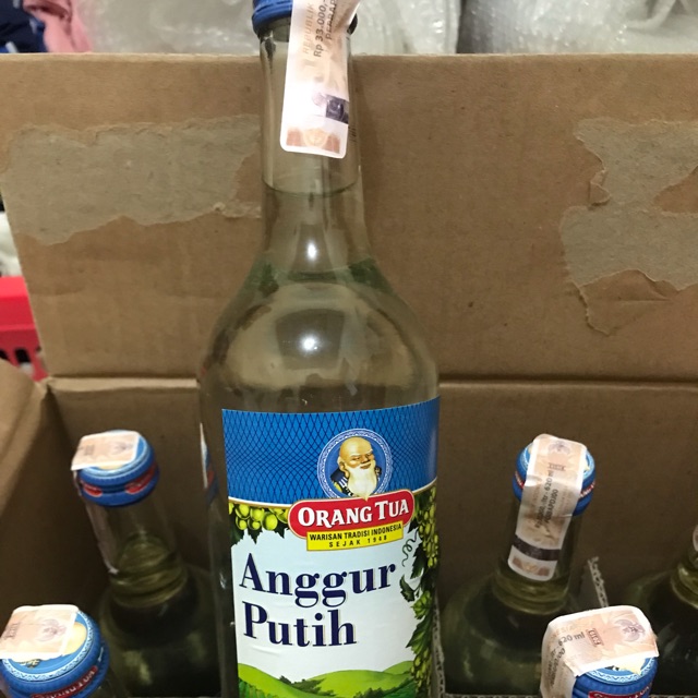  Anggur Putih  Cap Orang Tua 620 ml Shopee Indonesia