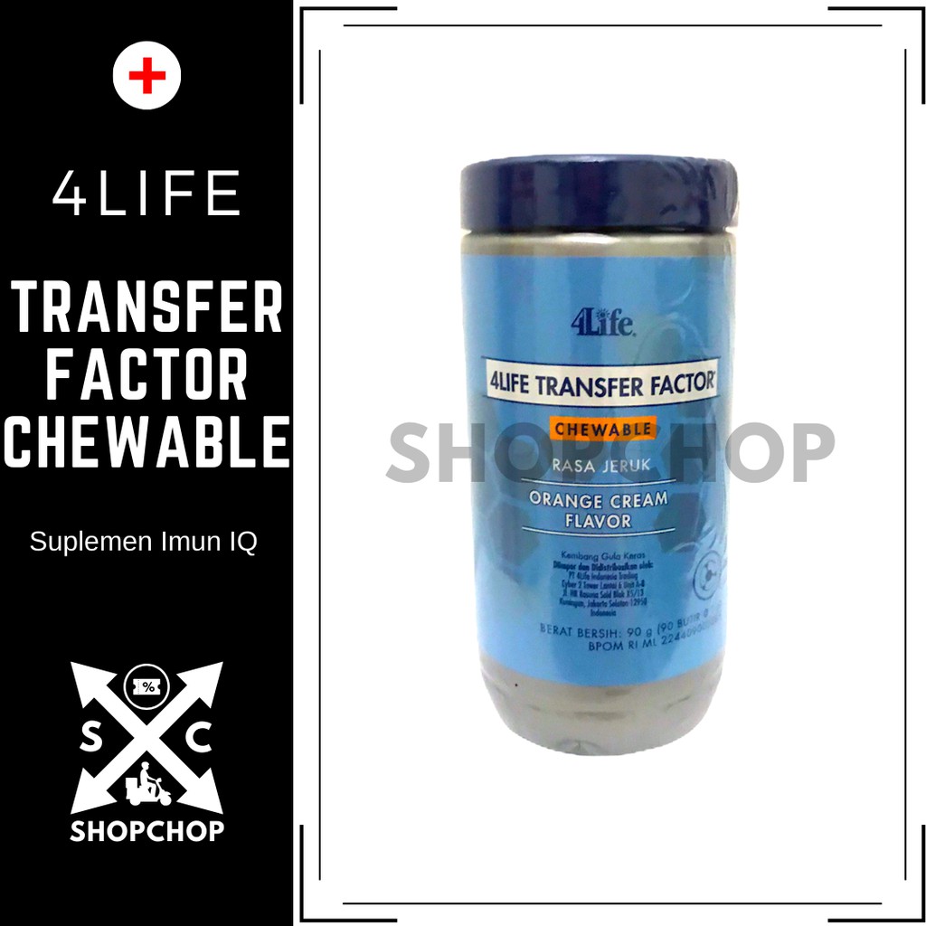 4LifeTransfer Factor Chewable (Suplemen Imun, Original, Exp Terbaru, Termurah, Trusted)