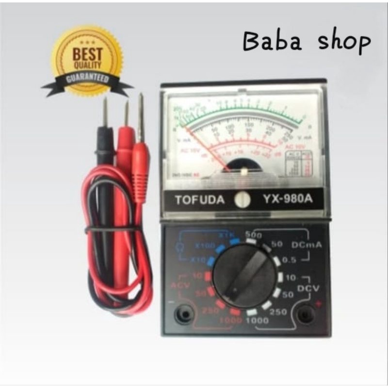 MULTIMETER ANALOG KECIL/MULTITESTER/ALAT UKUR