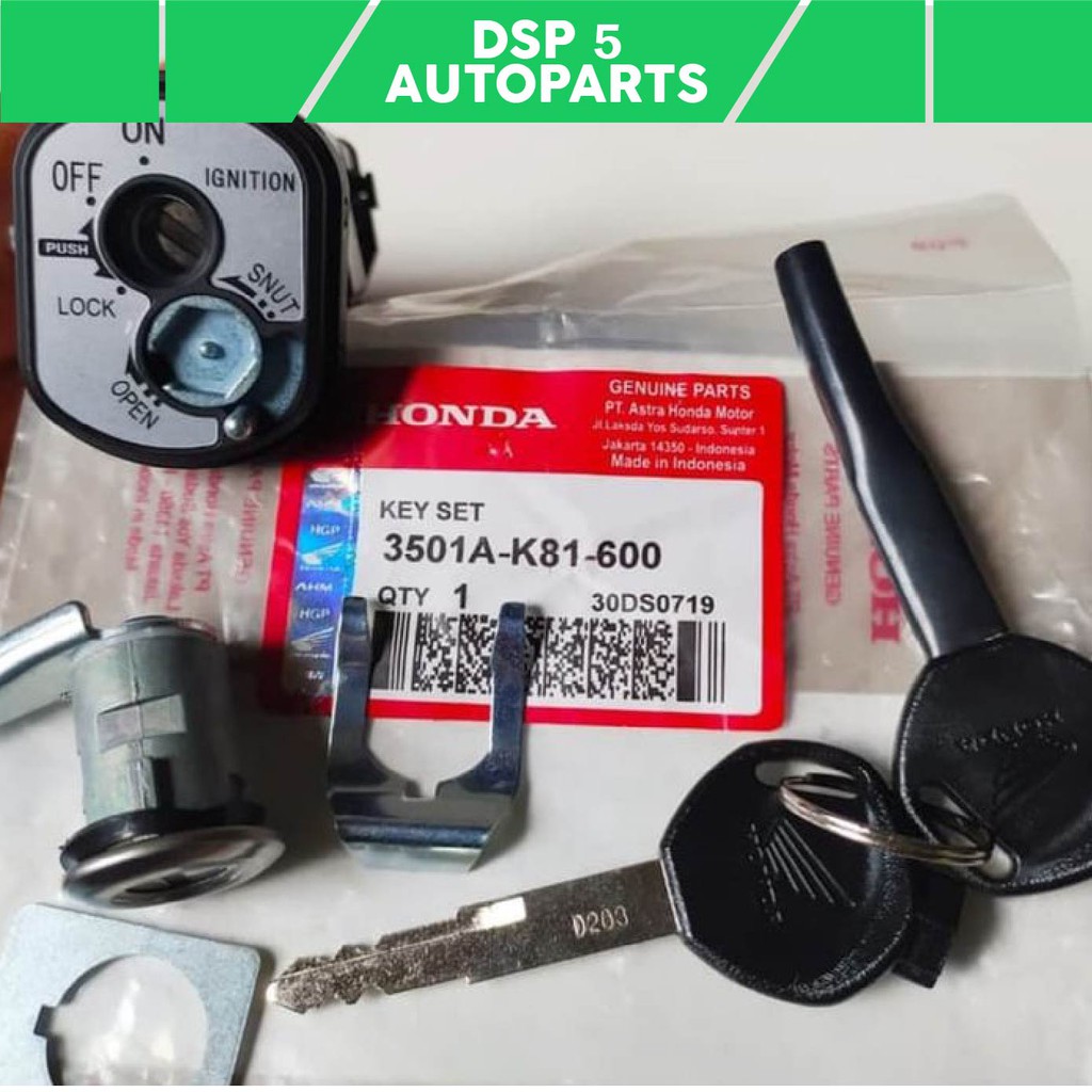 KUNCI KONTAK ASSY HONDA BEAT STREET BEAT ESP BARANG ORI