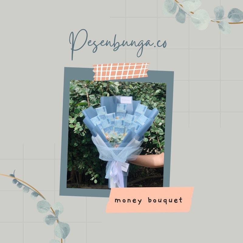 MONEY BOUQUET | BUKET UANG ASLI | 500.000