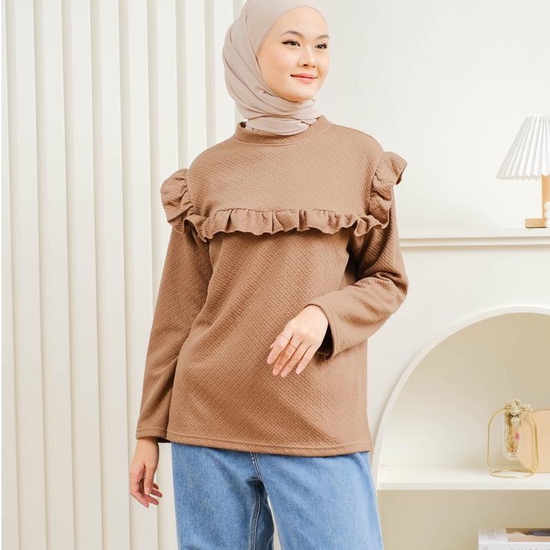 Mayoutfit Byrdie Blouse/ Ruffle Blouse [BNN.12My22c]