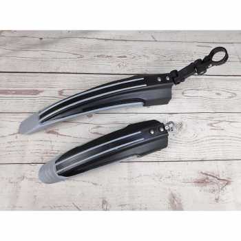 Spakbor Sepeda Depan &amp; Belakang Dua Warna Mudguard