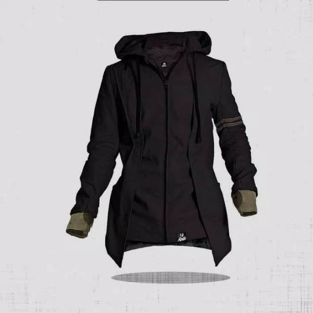 Jaket parka pria panjang Hitam | Shopee Indonesia