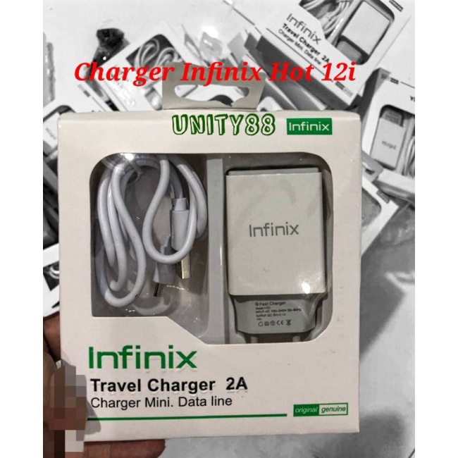 Charger Infinix Hot 12i 12 i Smart 3+ 4 5 S4 S5 Casan HP Micro / Type-C Infinix Note 8 TypeC Android