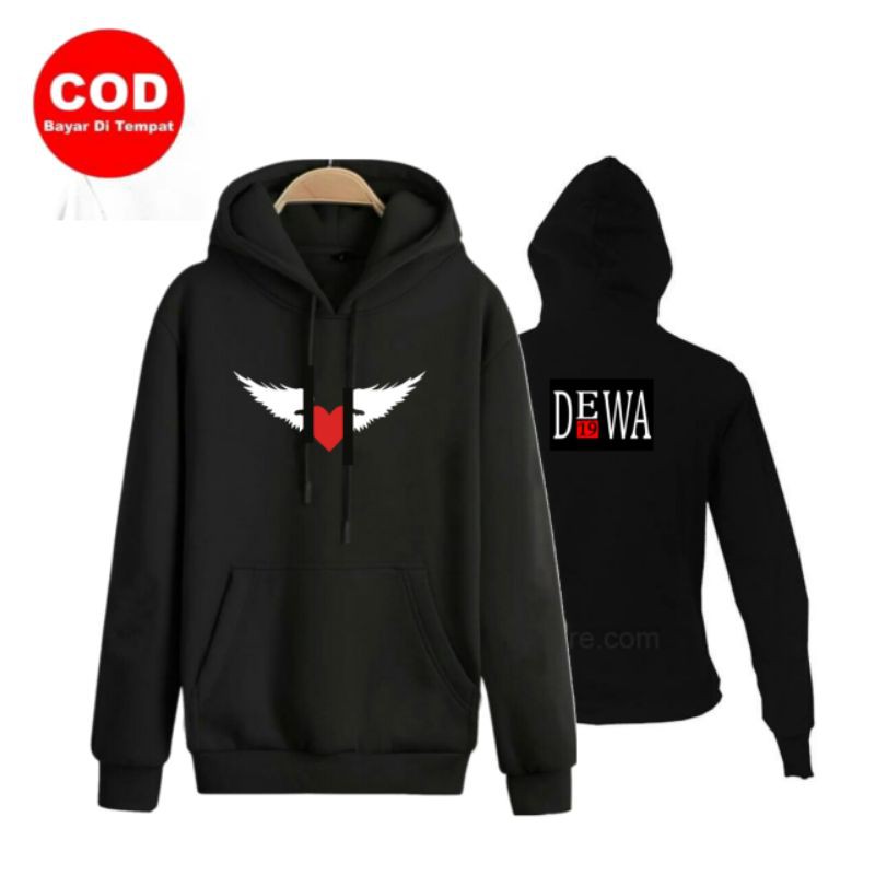 sweater hoodie logo sayap dewa 19