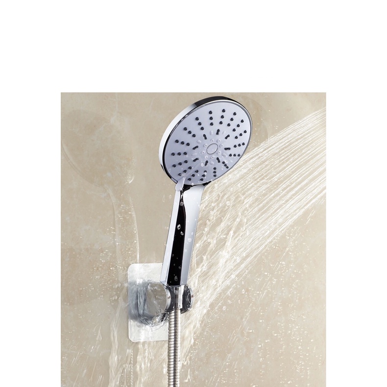 Gantungan Holder Shower Mandi Tempel Dinding Kuat Anti Air / Hanger Shower Holder Tempel Dinding Kuat